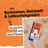 Verpackung Honig Herzen mit Text "Mit Buchweizen, Maismehl & Lebkuchengewürz" sowie "Glutenfrei und ohne Palmöl"