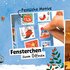 Gewürz Adventkalender mit 24 Fensterchen zum Öffnen und festlichen Weihnachtsmotiven