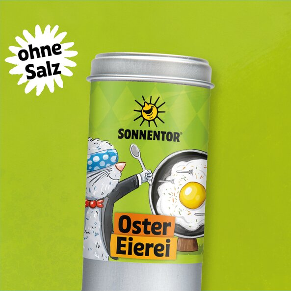 Oster Eierei Bio-Gewürz ohne Salz für Eiergerichte